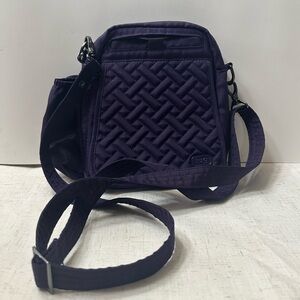 Lug Purple Crossbody Bag